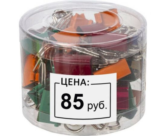 Ценник BRAUBERG Цена 35х25 мм, средний, белый, самоклеящийся, комплект 5 рулонов по 250шт, 112362 – изображение 5