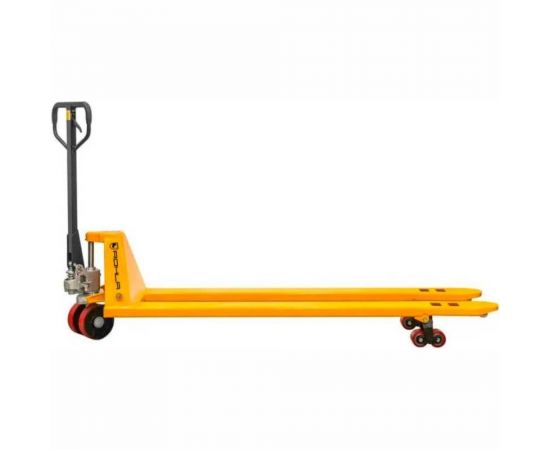 Длинновильная гидравлическая тележка RohlaRhino длина вил 2000 мм, грузоподъемность 2,5 т RRSD2025L – изображение 5