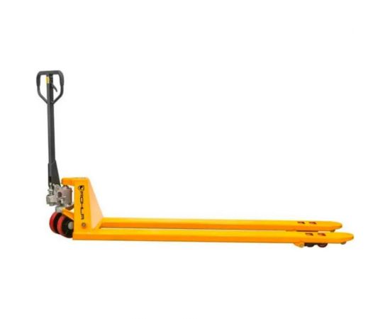 Длинновильная гидравлическая тележка RohlaRhino длина вил 2000 мм, грузоподъемность 2,5 т RRSD2025L – изображение 6