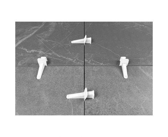 Система выравнивания плитки (100 шт; зажимы 1.4 мм) TLS-Profi TLS12016 – изображение 6