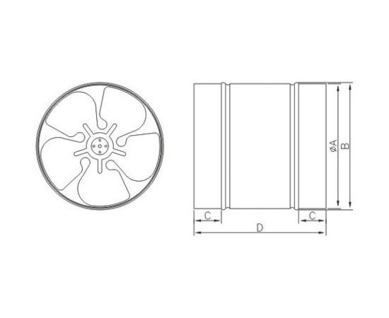 Вентилятор DOSPEL WB 250 007-0119 – изображение 6