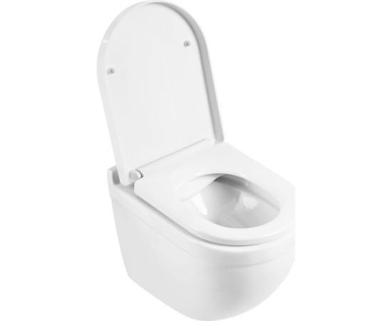 Подвесной безободковый унитаз BelBagno SENSO-R с креплением BB017CHR – изображение 7