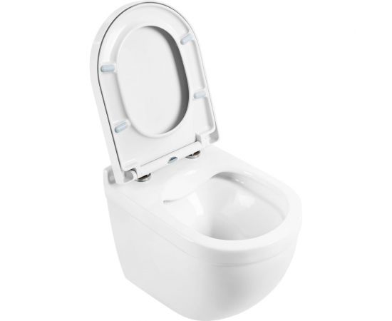 Подвесной безободковый унитаз BelBagno SENSO-R с креплением BB017CHR – изображение 8