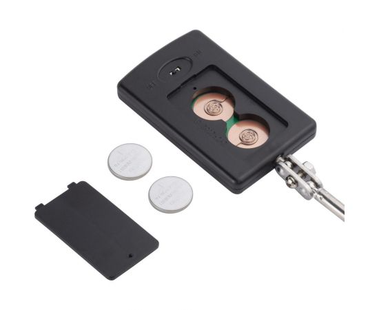 Зеркало AV Steel 40x65мм с подсветкой на телескопическом держателе 290-880мм AV-921190 – изображение 10