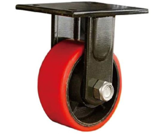 Колесо сверхбольшегрузное полиуретановое неповоротное FHp 63 (150 мм; 1000 кг) А5 1000953 