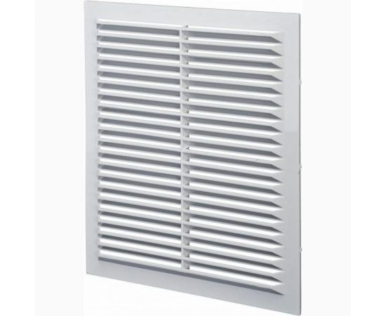 Решетка неразъемная наклонные жалюзи с москитной сеткой 200х300 мм Эвент Э2030Н 