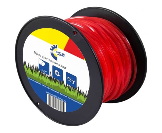 Леска на бобине 2 мм, 243 м, 0.9 кг, круг МастерАлмаз 10505127 