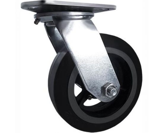 Колесо большегрузное обрезиненное поворотное Longway SCD80 