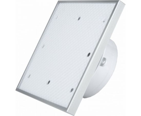 Вытяжной бесшумный вентилятор для ванной MMOTORS JSC ММР 100 стекло под плитку, тонкий 0757 