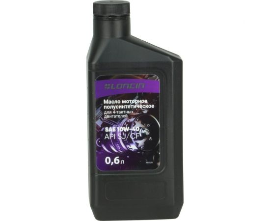 Масло моторное полусинтетическое 4T SAE 10W-40 API SJ/CF 0.6 л Loncin 00-00156963 