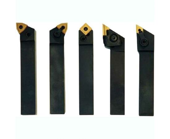 Набор токарных резцов 5 шт, 20 мм Optimum 3441670 