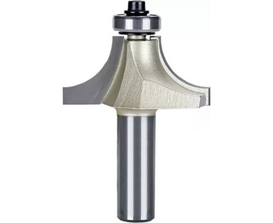 Фреза по дереву кромочная калевочная 25х11 мм, R6 мм, хв-к 8 мм Strong СТФ-10190025 