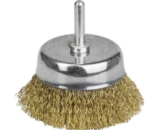 Кордщётка чашеобразная мягкая 63 мм для дрели РОССНА Р860647 
