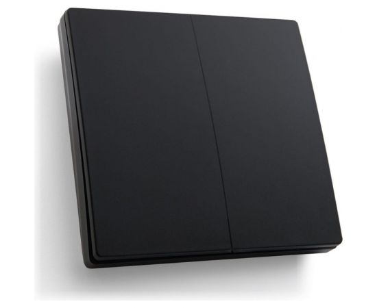 Двухклавишный беспроводной выключатель FERON TM82 SMART, 230V, 500W, черный 41723 