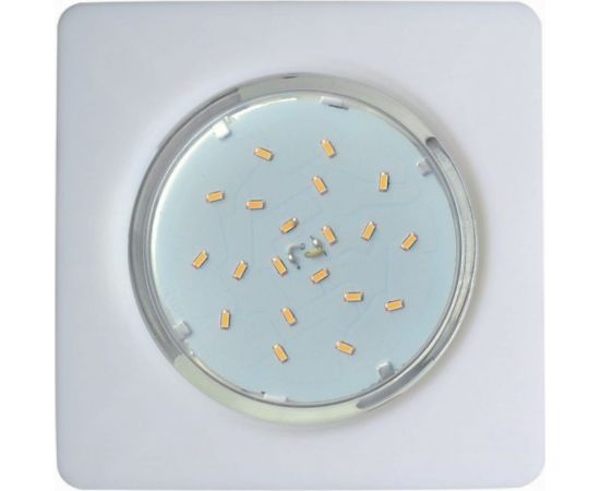 Встраиваемый светильник Ecola GX53 5357 Легкий квадратный Белый 107x25 FW5357ECD 