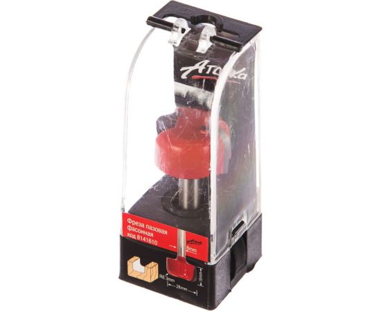 Фреза пазовая фасонная (28.6х8х13 мм) Атака 8141610 – изображение 2