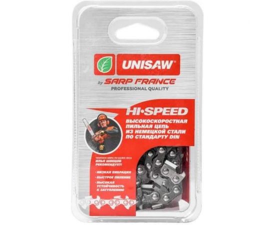 Цепь Professional Quality (20"", 3/8"", 1,6 мм, 72 звена) Unisaw SD6C72DL – изображение 2