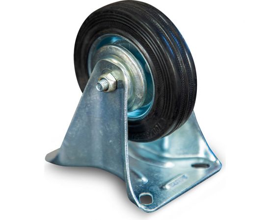 Колесо неповоротное резиновое MW70 100 мм TOR 1022078 – изображение 2