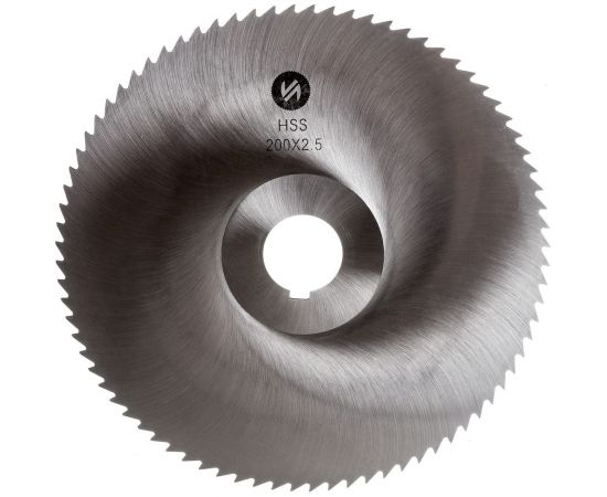 Фреза отрезная (200х2.5х32 мм; Р6М5; т2; Z=80; 4341 DIN 1837) ИНСТУЛС 00001174886 – изображение 2