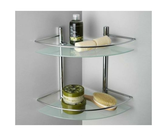 Полка WasserKRAFT стеклянная, двойная K-3122 – изображение 2