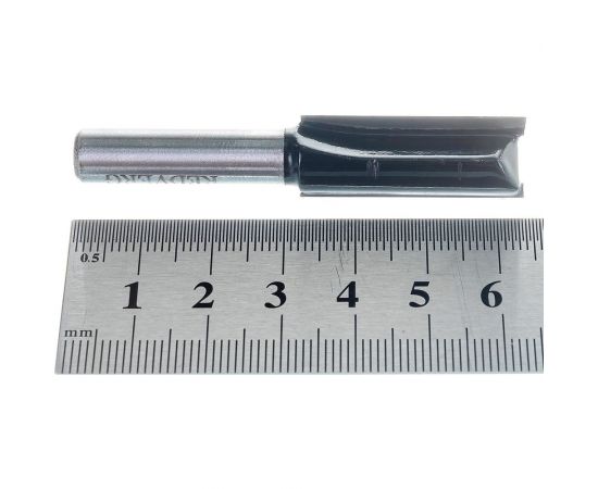 Фреза пазовая HM (12х32х64 мм; хвостовик 8 мм; Z2) REDVERG 6625644 – изображение 2