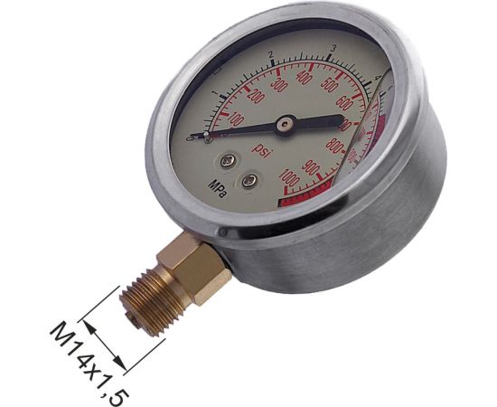 Манометр для электрического опрессовочного насоса 98160М МЕГЕОН к0000026440 – изображение 2