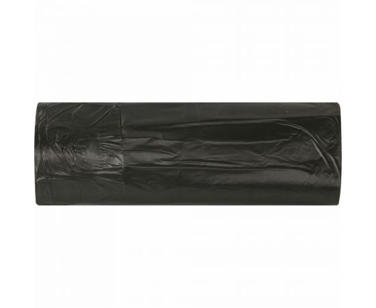 Мешки в рулоне для мусора 120 л, черные, 10 шт, ПНД, 11 мкм, 67x102 см ЛЮБАША 608093 – изображение 3
