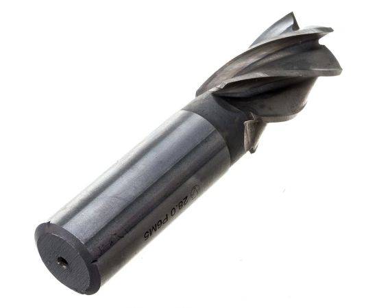 Фреза концевая (28х121х45 мм; Р6М5; 5 перая; ц/х) GRIFF a300083 – изображение 3