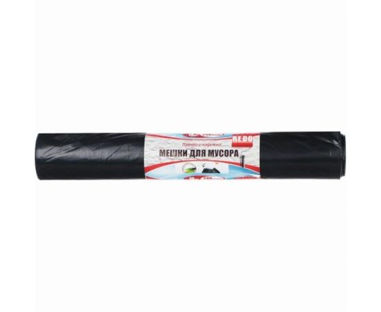 Мешки для мусора Premium Особопрочные (10 шт; 90x130 см; 220 л; 60 мкм; ПВД) REDO 902220 – изображение 4