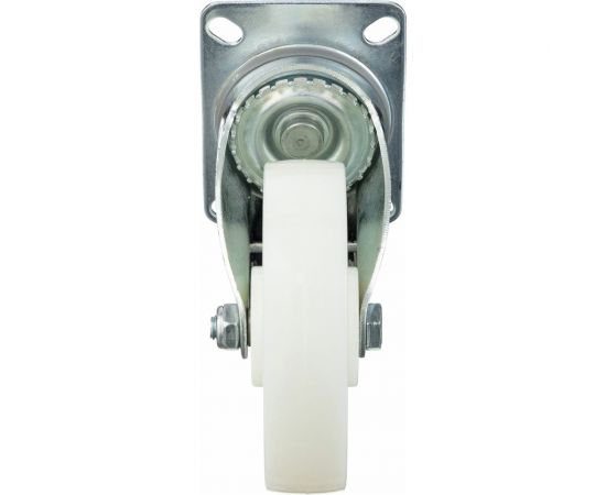 Колесо поворотное с тормозом (160 мм; подшипник скольжения; грузоподъемность 500 кг; полиамид) СТЕЛЛА-ТЕХНИК N48160PNYB – изображение 4