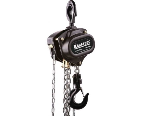 Цепная шестеренная таль KRAFTOOL 43087-3 