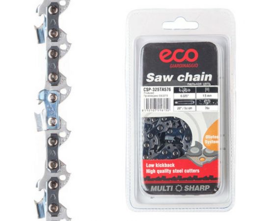 Цепь 50 см, 20"", 0.325"", 1.5 мм, 76 звеньев ECO CSP-325TA576 