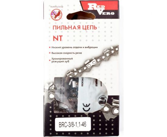 Цепь 46 звеньев, 3/8"", 1,1 мм REDVERG 5024976 