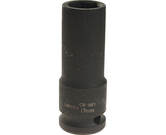 Головка торцевая 6-гранная ударная глубокая (17 мм; 78 мм; 1/2"") ЭВРИКА ER-95810 