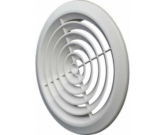 Решетка пластмассовая круглая без фланца (170х170х10 мм) Эвент ПКС 170 