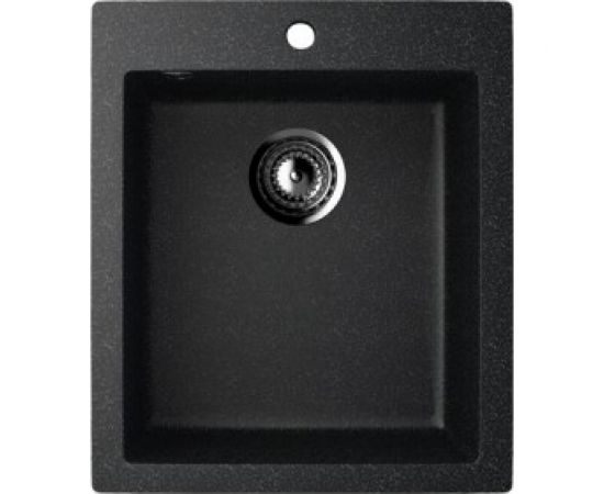 Кухонная мойка ULGRAN U-404 цвет: черный U-404-308 