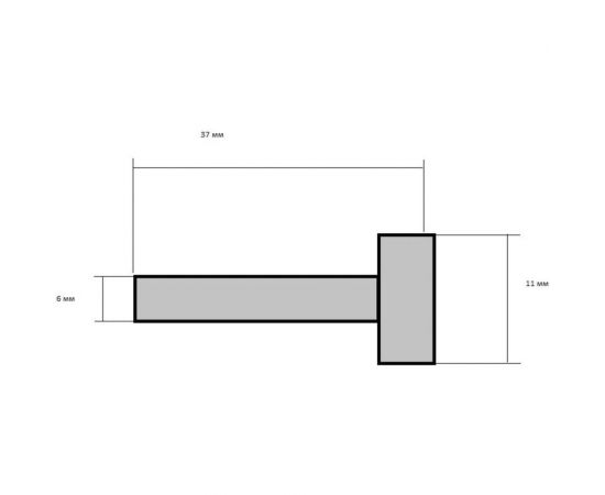 Комплект срезных болтов 860112 2 шт для шнека снегоуборщика REDVERG 6631551 – изображение 2