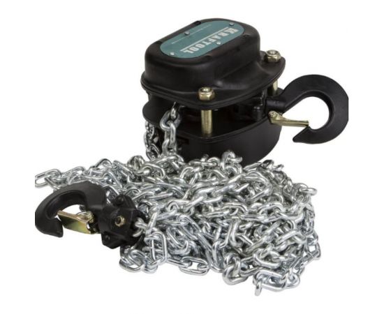 Цепная шестеренная таль KRAFTOOL 43087-3 – изображение 2