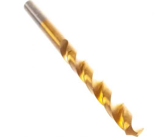 Сверло по металлу (5.1х86х52 мм; А1; Р9; нитрид титана) Туламаш 56358 – изображение 2