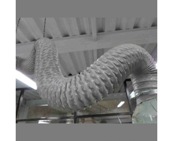 Воздуховод полиэфирный (10 м; 120 мм) TEX PVC-F-300-120/10 – изображение 2