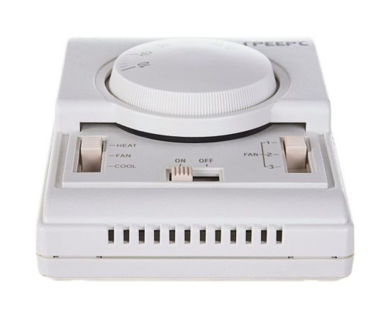 Комнатный термостат со встроенным трехступенчатым переключателем скорости ГРЕЕРС TDS – изображение 3