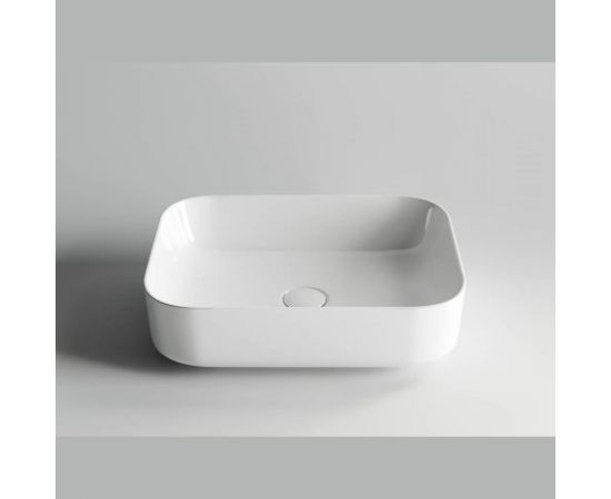 Умывальник чаша Ceramica Nova Element накладная, прямоугольная, 500х390х130 мм CN6011 – изображение 3