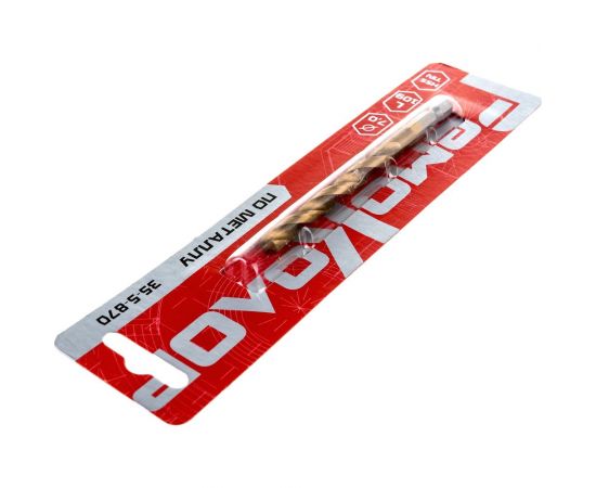 Сверло по металлу HSS TIN 7x109 мм, 6-ти гранный хвостовик РемоКолор 35-5-870 – изображение 3