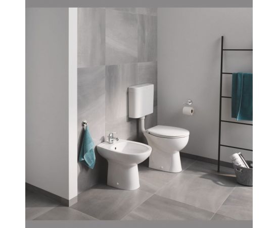 Напольный унитаз с горизонтальным выпуском Grohe Bau Ceramic 39430000 – изображение 3