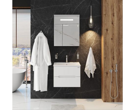 Подвесная тумба с раковиной ONIKA АЙЛЕНД 60.13 106114 – изображение 3