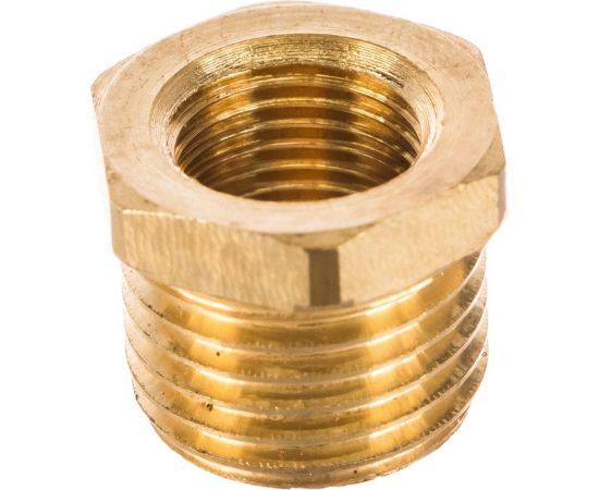 Футорка НВ 1/4x1/8 латунная Uni-Fitt 604G1418 – изображение 3