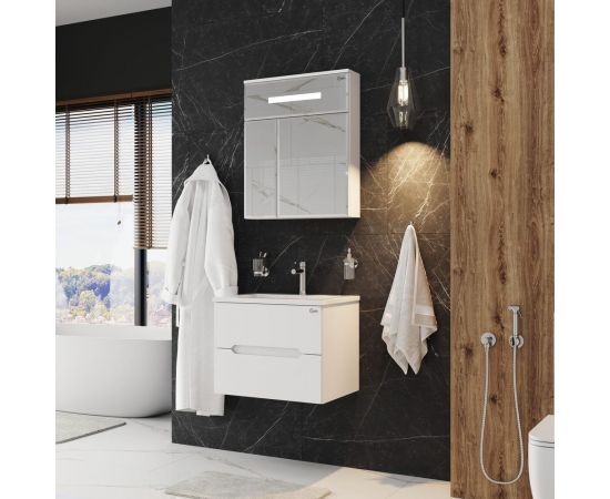 Подвесная тумба с раковиной ONIKA АЙЛЕНД 60.13 106114 – изображение 4