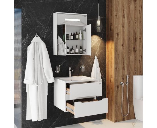 Подвесная тумба с раковиной ONIKA АЙЛЕНД 60.13 106114 – изображение 6