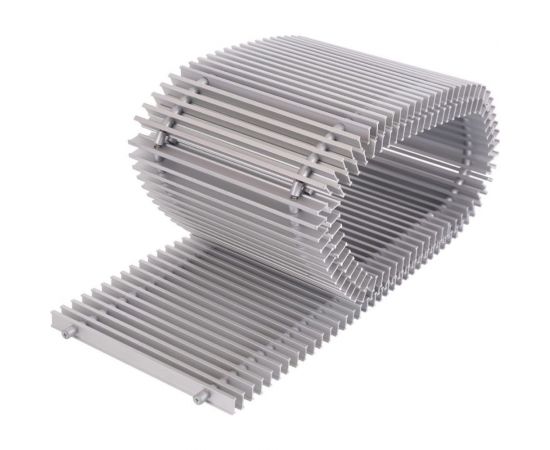 Внутрипольный конвектор STOUT SCN 80.190.2000 алюминиевая решётка SCN-1100-0819200 – изображение 9