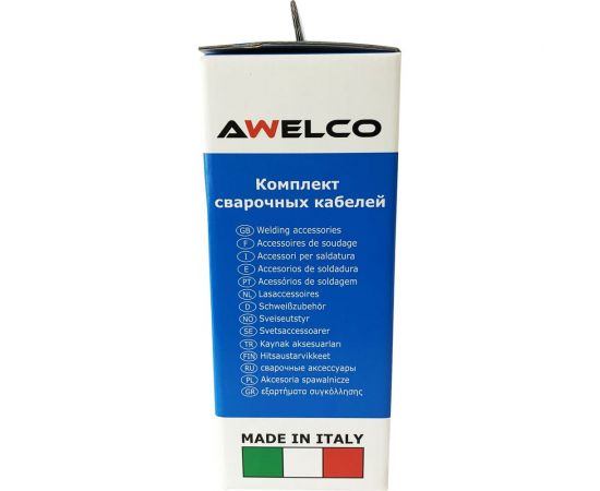 Комплект сварочных кабелей AWELCO 300А, 3 м Спец AWELCO-88022RII – изображение 9